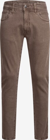 INDICODE JEANS Regular Jeans in Brown: front