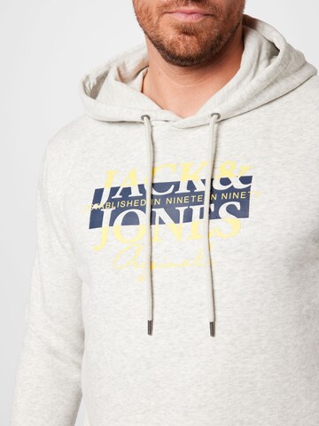 JACK & JONES Sweatshirt 'BOOSTER' in Beige