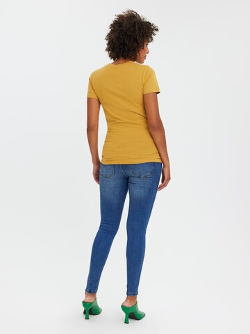 MAMALICIOUS Shirt 'CAMILA' in Yellow