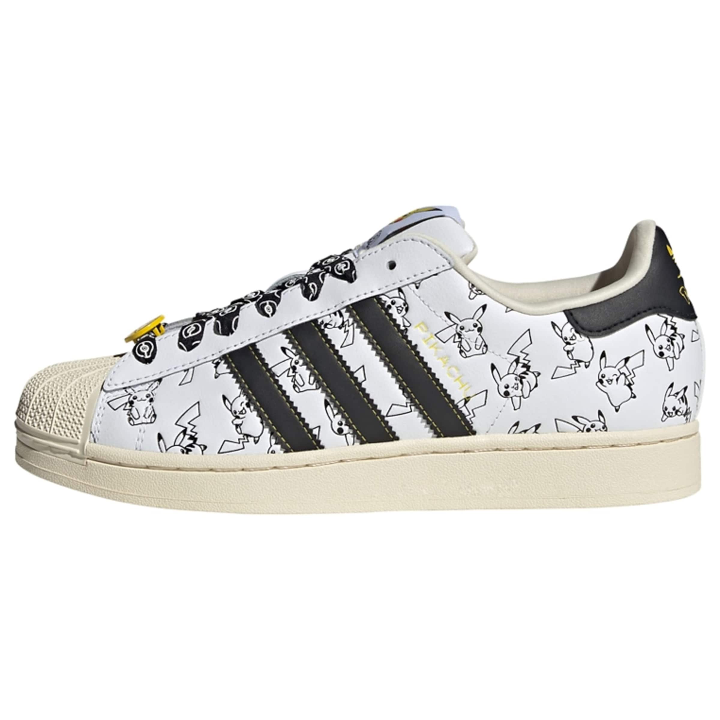 ADIDAS ORIGINALS - Zapatillas deportivas bajas 'Pokemon Superstar II' en blanco: frente