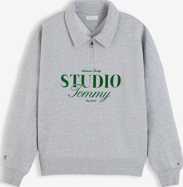 Sweat-shirt 'STUDIO TOMMY' TOMMY HILFIGER en gris : devant