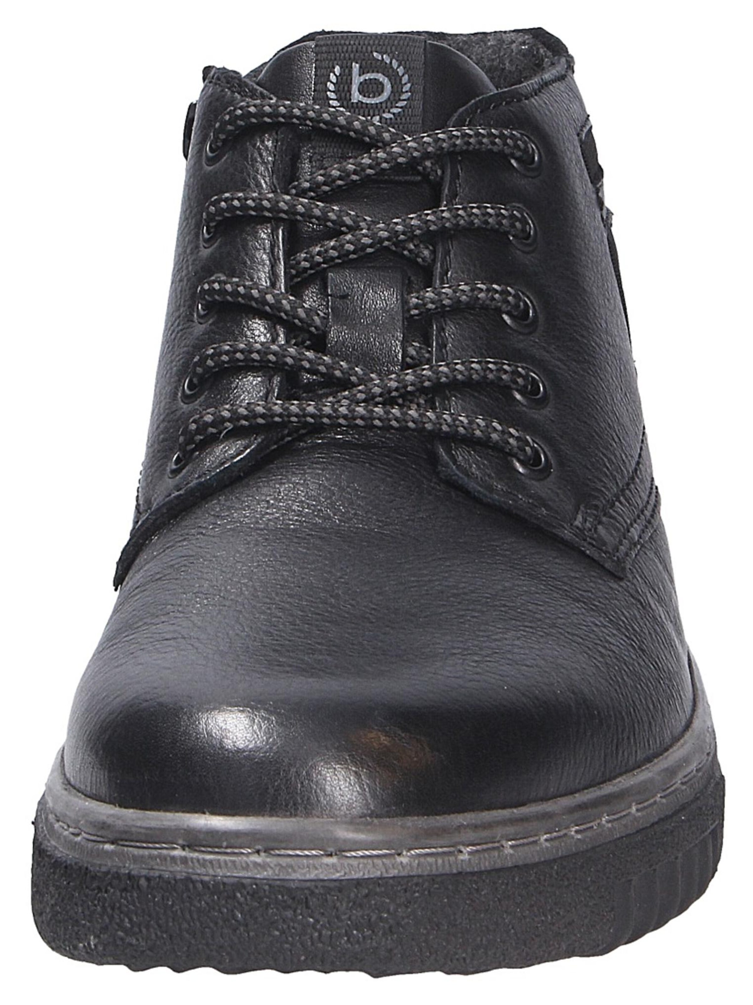 bugatti Lace-Up Boots in Black