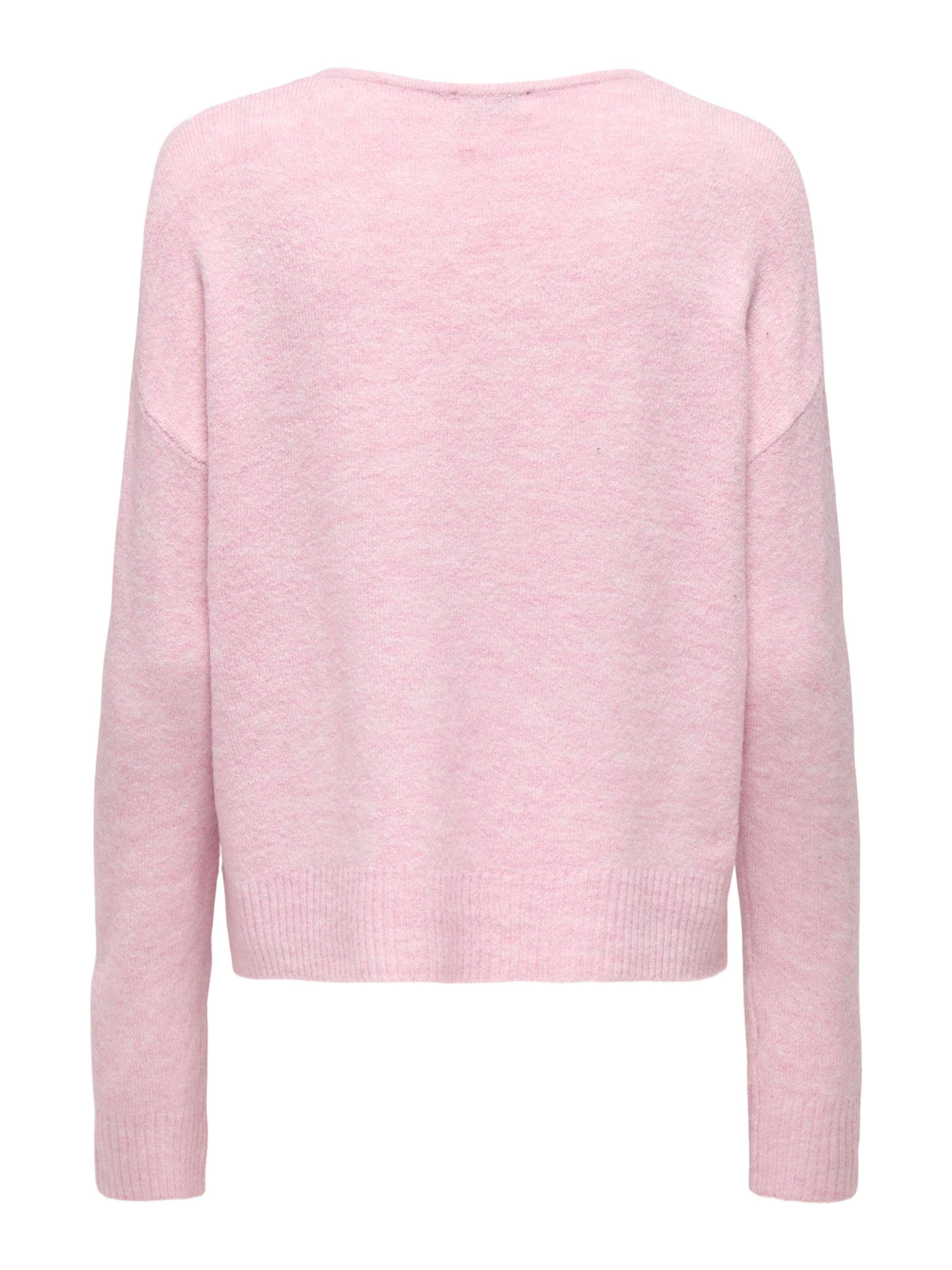 JDY Sweater 'JDYELANORA' in Purple