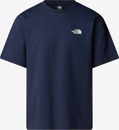 THE NORTH FACE Majica 'Mountain Sketch' u morsko plava / bijela, Pregled proizvoda