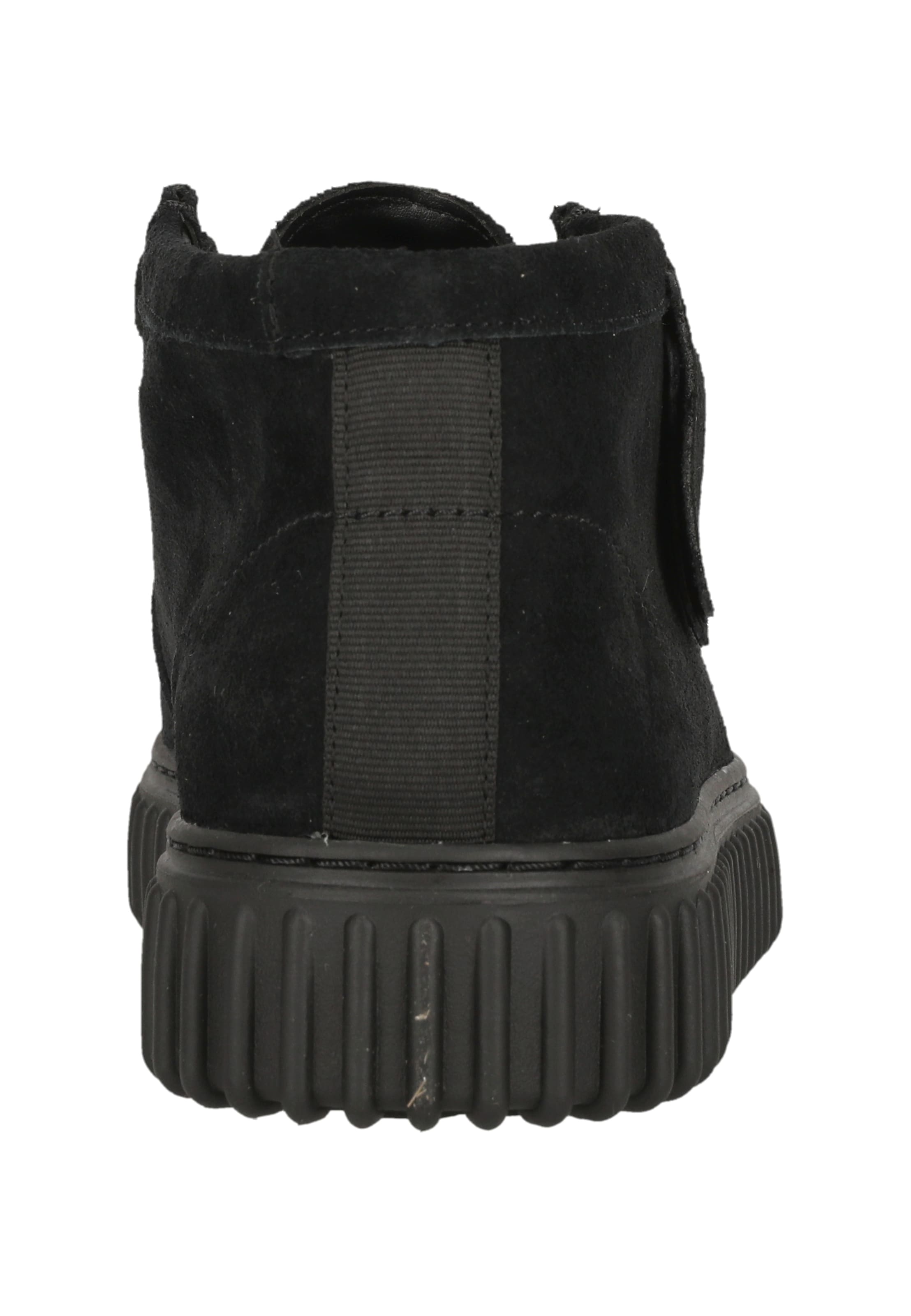 CLARKS Veterschoen 'Torhill Hi' in Zwart