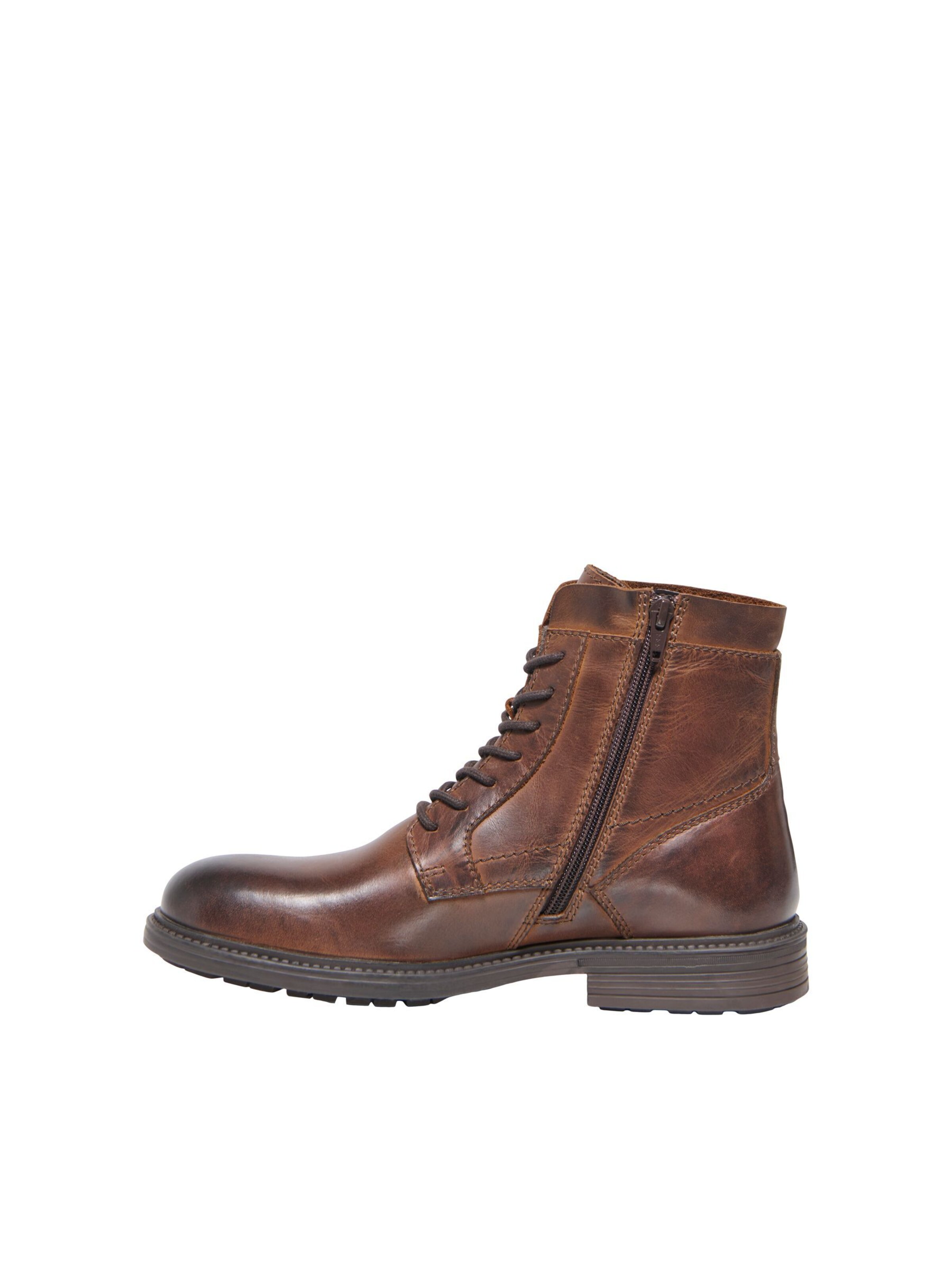 Bottines à lacets 'ONSLenny' Only & Sons en marron
