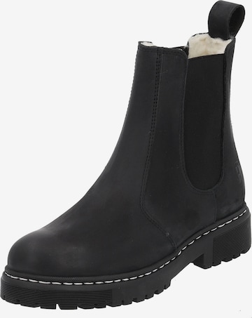 Palado Chelsea boots 'Alicudi' in Zwart: voorkant