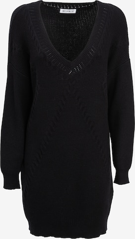 Influencer Neulemekko värissä musta: etupuoli