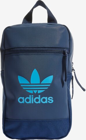 ADIDAS ORIGINALS Backpack in Blue: front