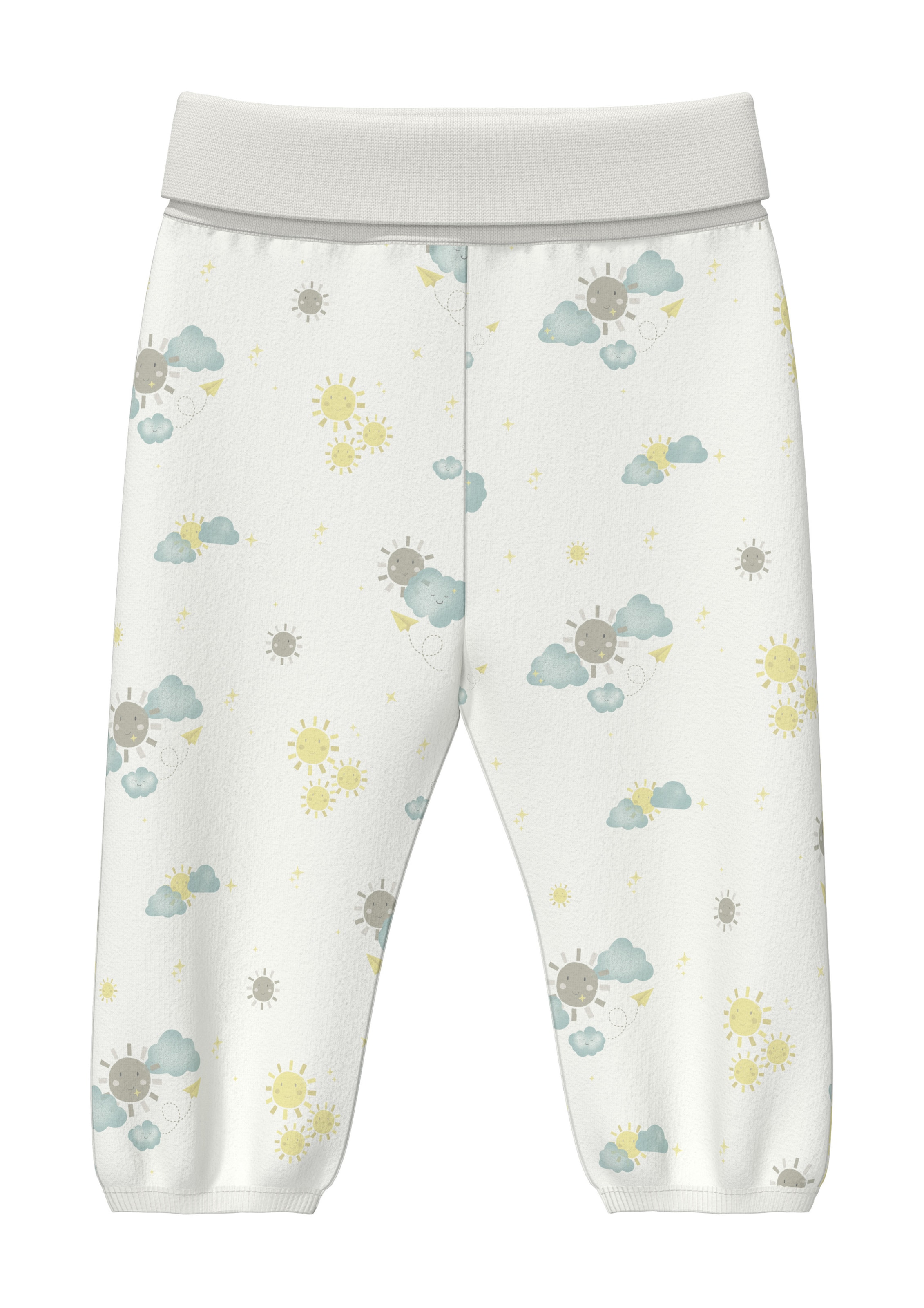 s.Oliver Tapered Sports trousers in Beige: front