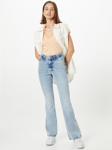 River Island Flared Jeans in Blauw