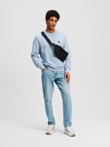 Sweat-shirt Karl Lagerfeld en bleu