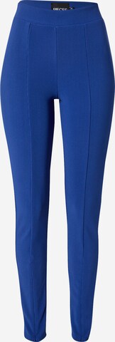 PIECES Skinny Leggings in Blue: front