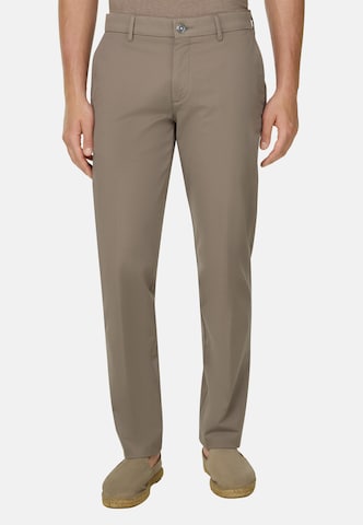 Boggi Milano Slimfit Chino in Grijs: voorkant