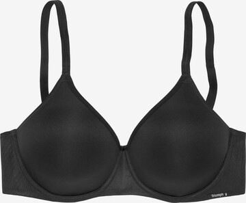 TRIUMPH Push-up Minimizer in Zwart: voorkant