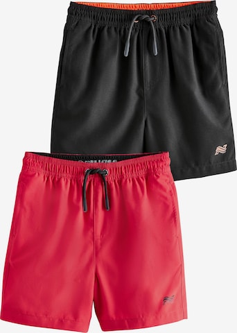 Shorts de bain Next en rouge : devant