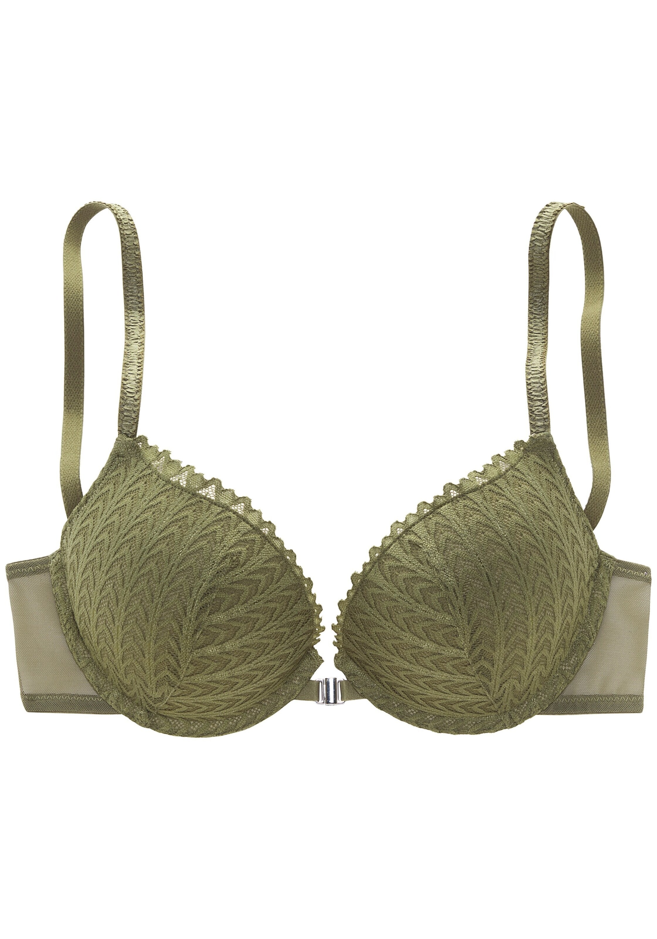 s.Oliver Push-up Bra in Green: front