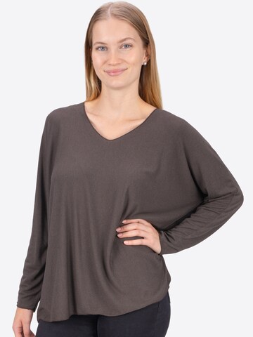 Seasons of April Shirt 'Maya' in Bruin: voorkant