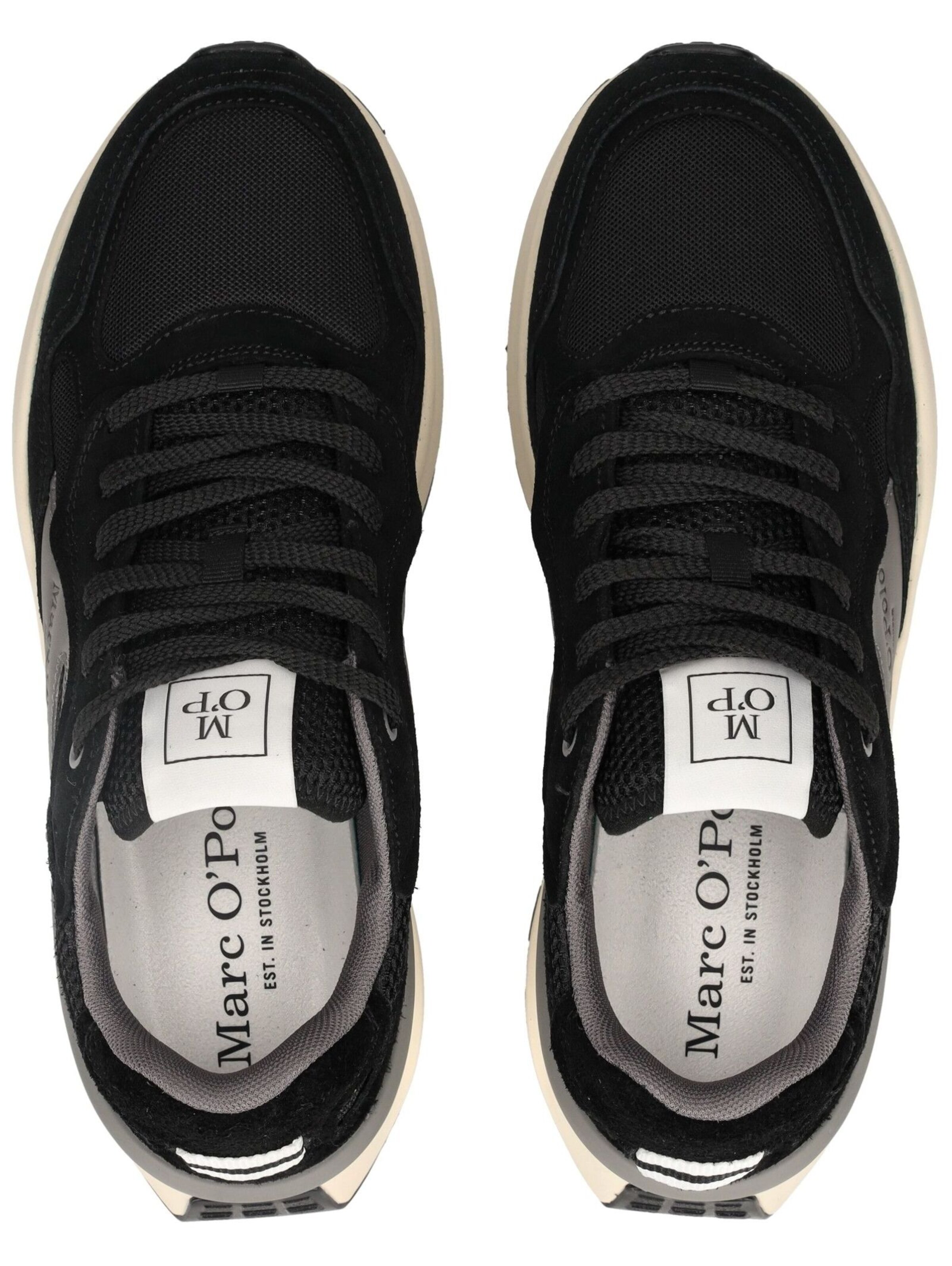 Baskets basses Marc O'Polo en noir