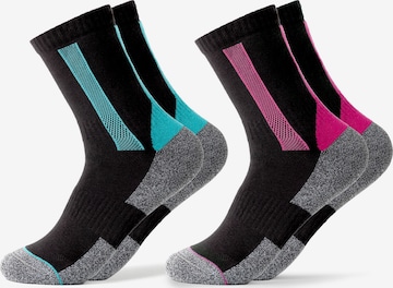 Occulto - Calcetines deportivos 'Gerlinde' en negro: frente