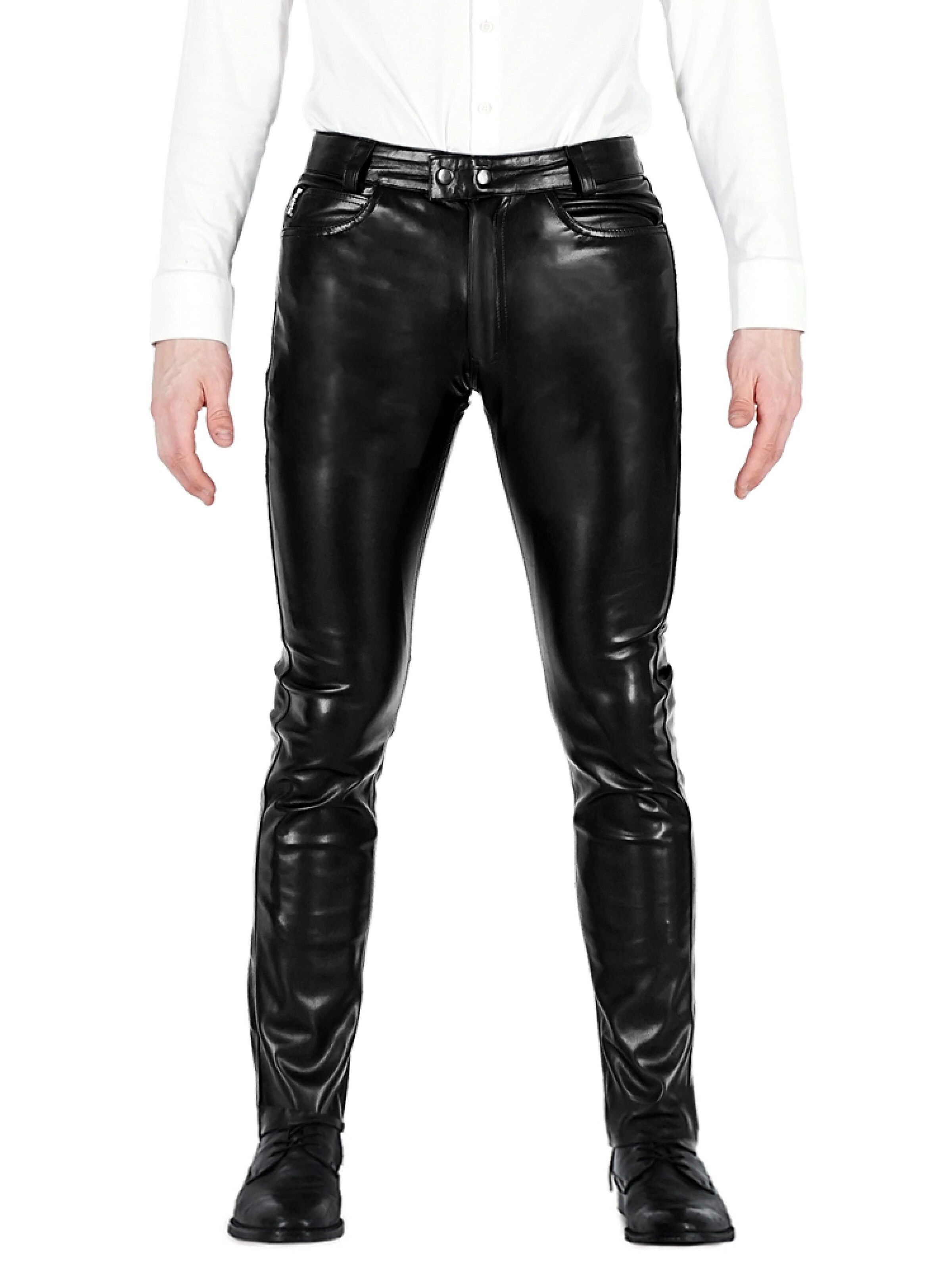BOCKLE Skinny Hose‌‌‌‌‌‌‌‌‌‌ in Schwarz: Vorderseite