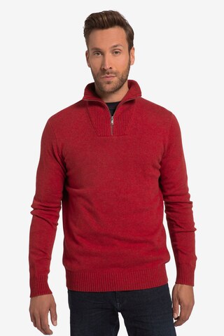 JP1880 Sweater in Red: front