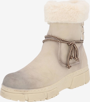 Palado Ankle Boots 'Karpathos' in Beige: front