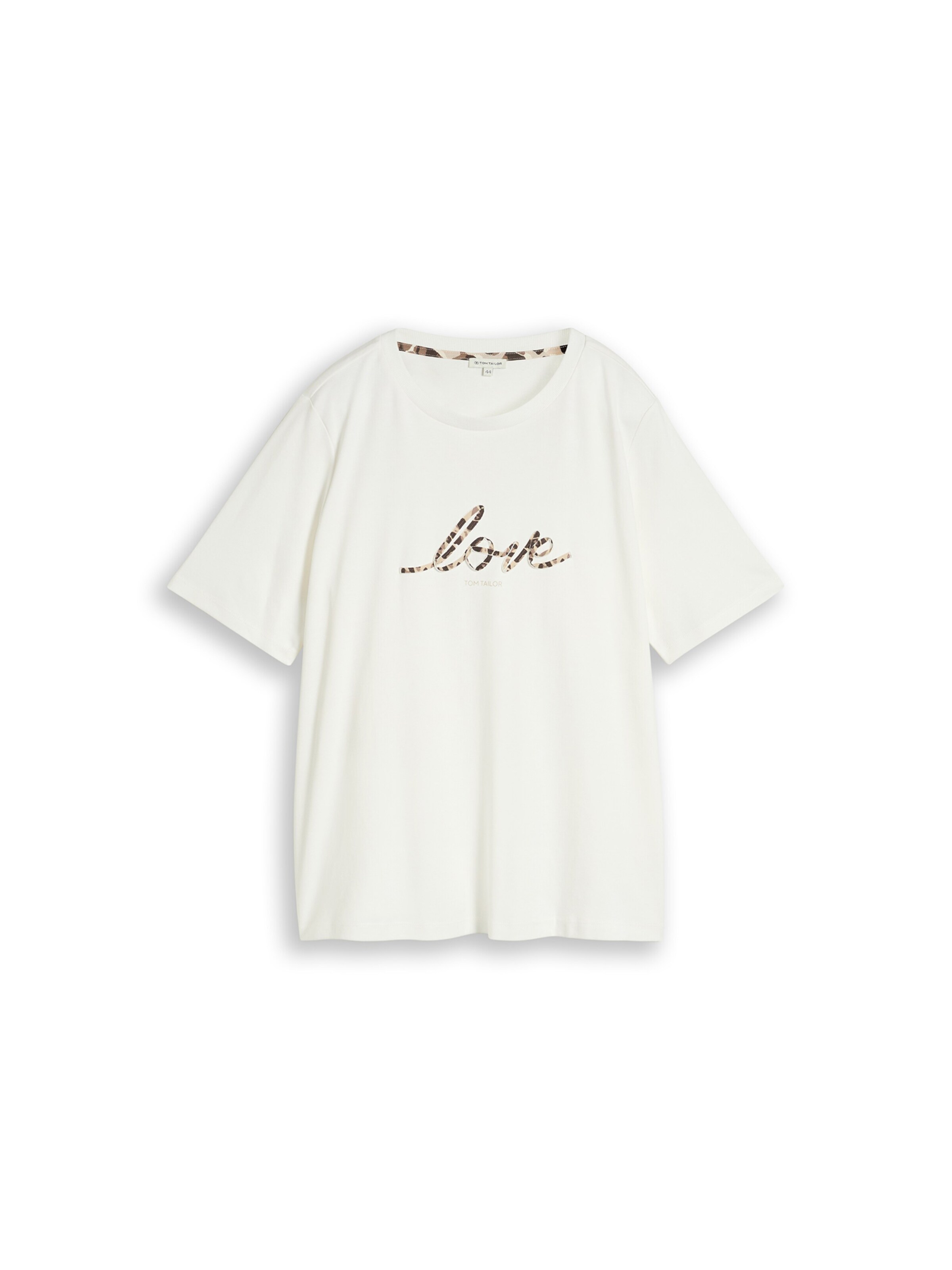 Tom Tailor Women + - Camiseta en blanco: frente