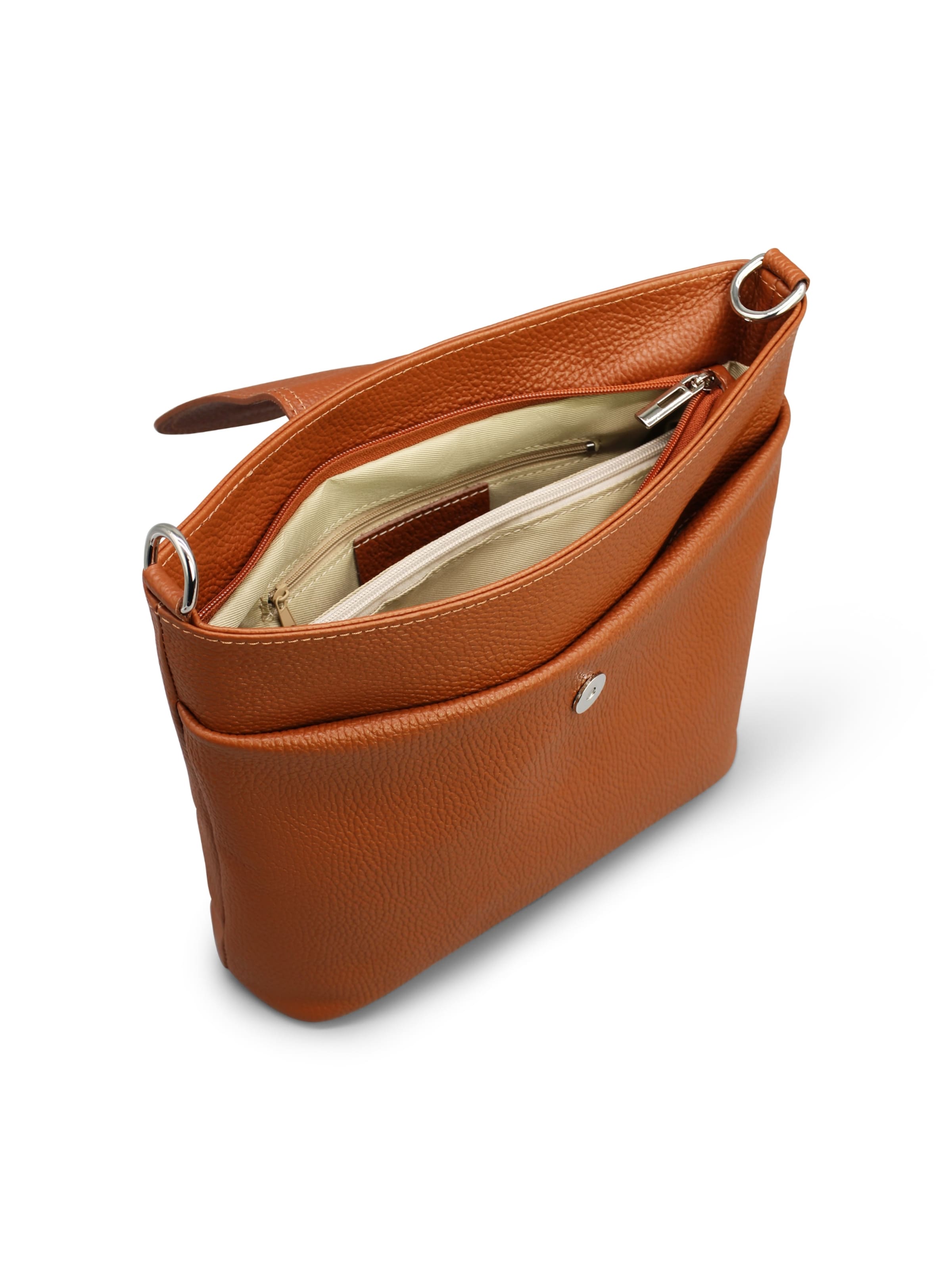 Adel Bags Schultertasche 'Sara' in Braun