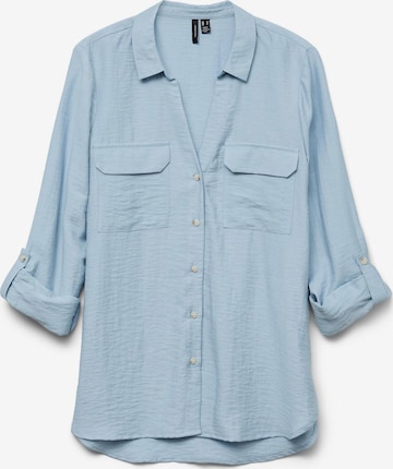 VERO MODA Hemd 'VMRAY' in Blau: Vorderseite