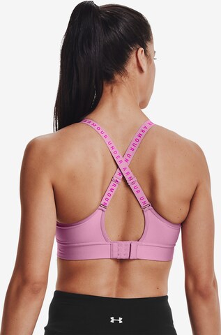UNDER ARMOUR Bralette Sports Bra 'Infinity' in Pink