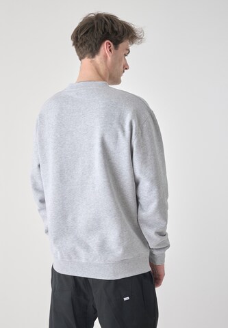Cleptomanicx Sweatshirt 'Crewneck Ligull Classic' in Grau
