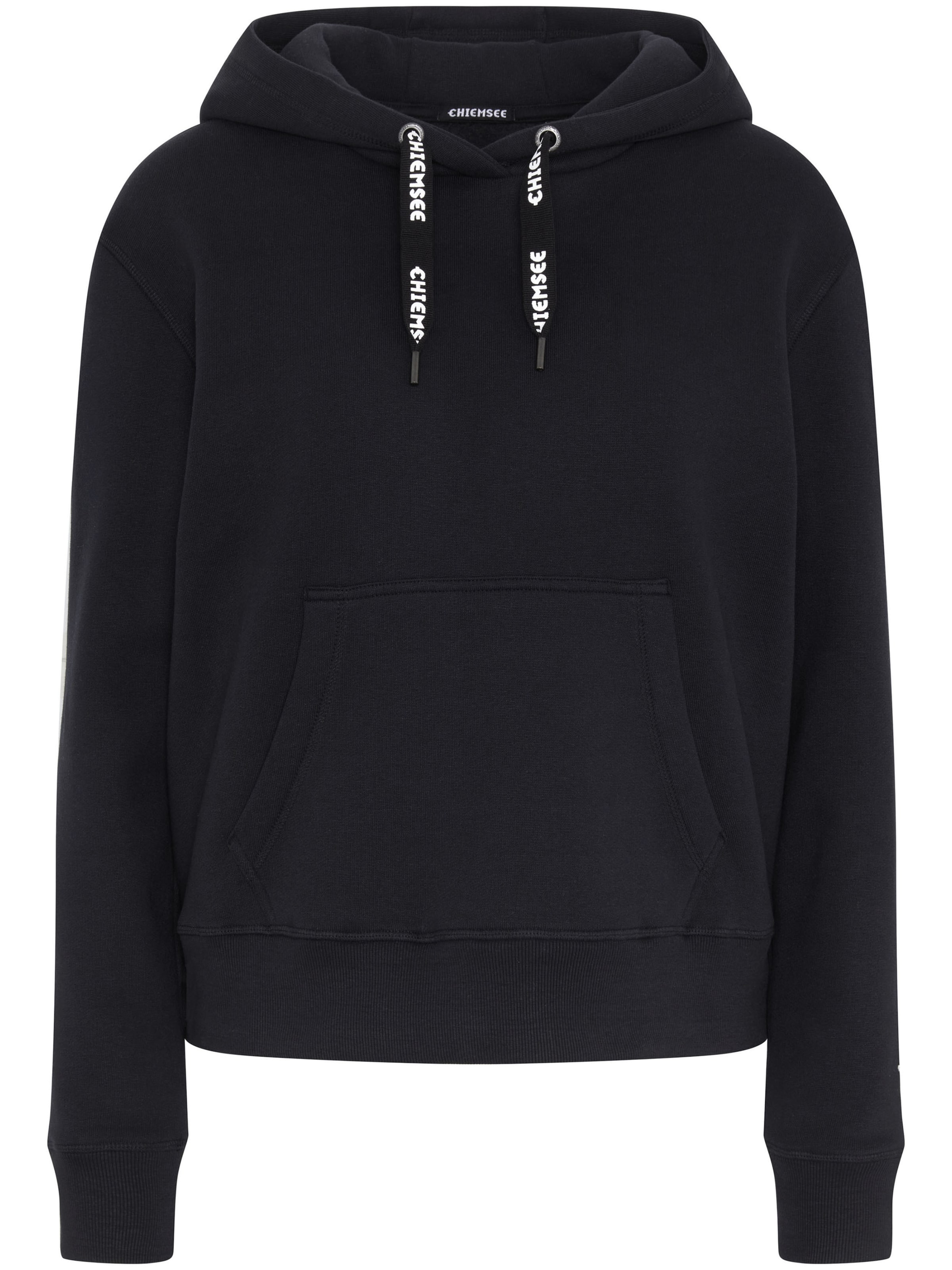 CHIEMSEE Sweatshirt in Schwarz: Vorderseite