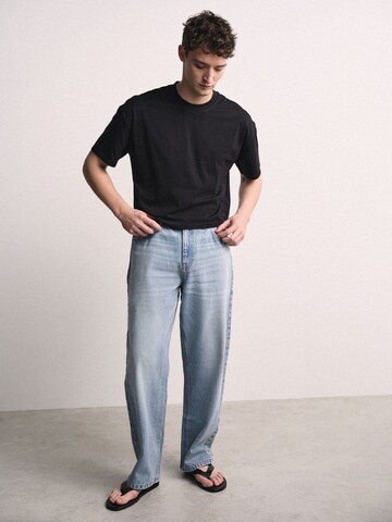 The Set Shirt in Bruin: voorkant