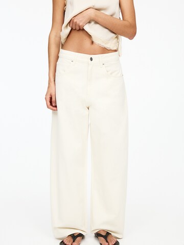 Baggy Jeans di Pull&Bear in beige: frontale