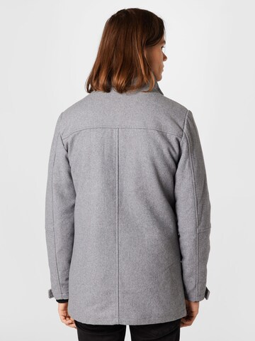 INDICODE JEANS Between-season jacket 'Clark' in Grey