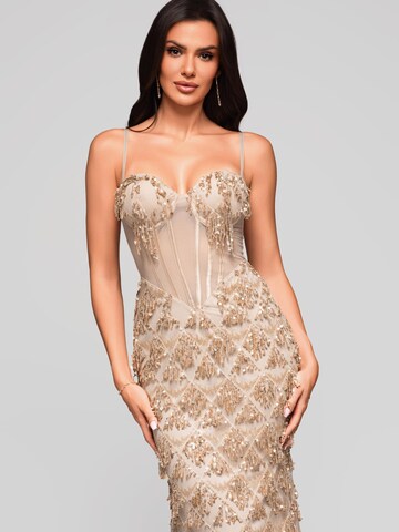 Ombre Abendkleid‌‌‌ in Gold