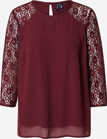 VERO MODA Blouse 'Pello' in Red: front