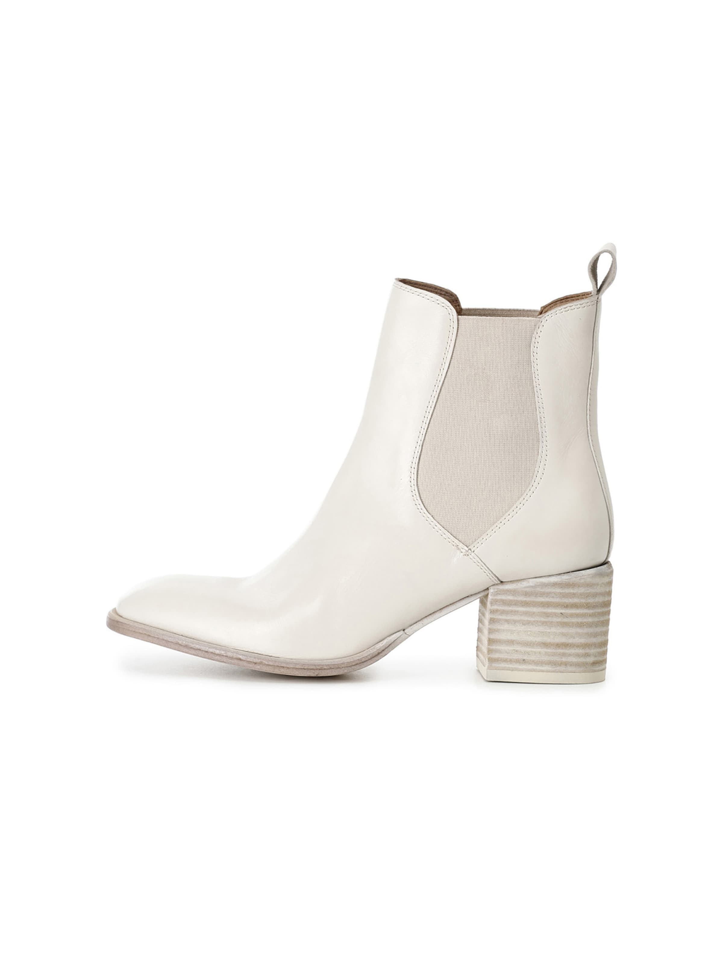 Bottines CAFè NOIR en blanc : devant