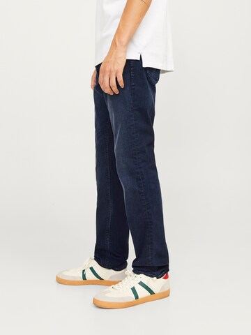 Coupe slim Jean 'JJIGlenn' JACK & JONES en bleu