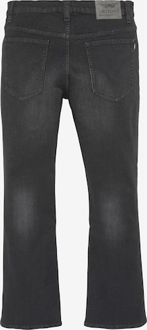 ARIZONA Bootcut Jeans 'Mike' in Schwarz