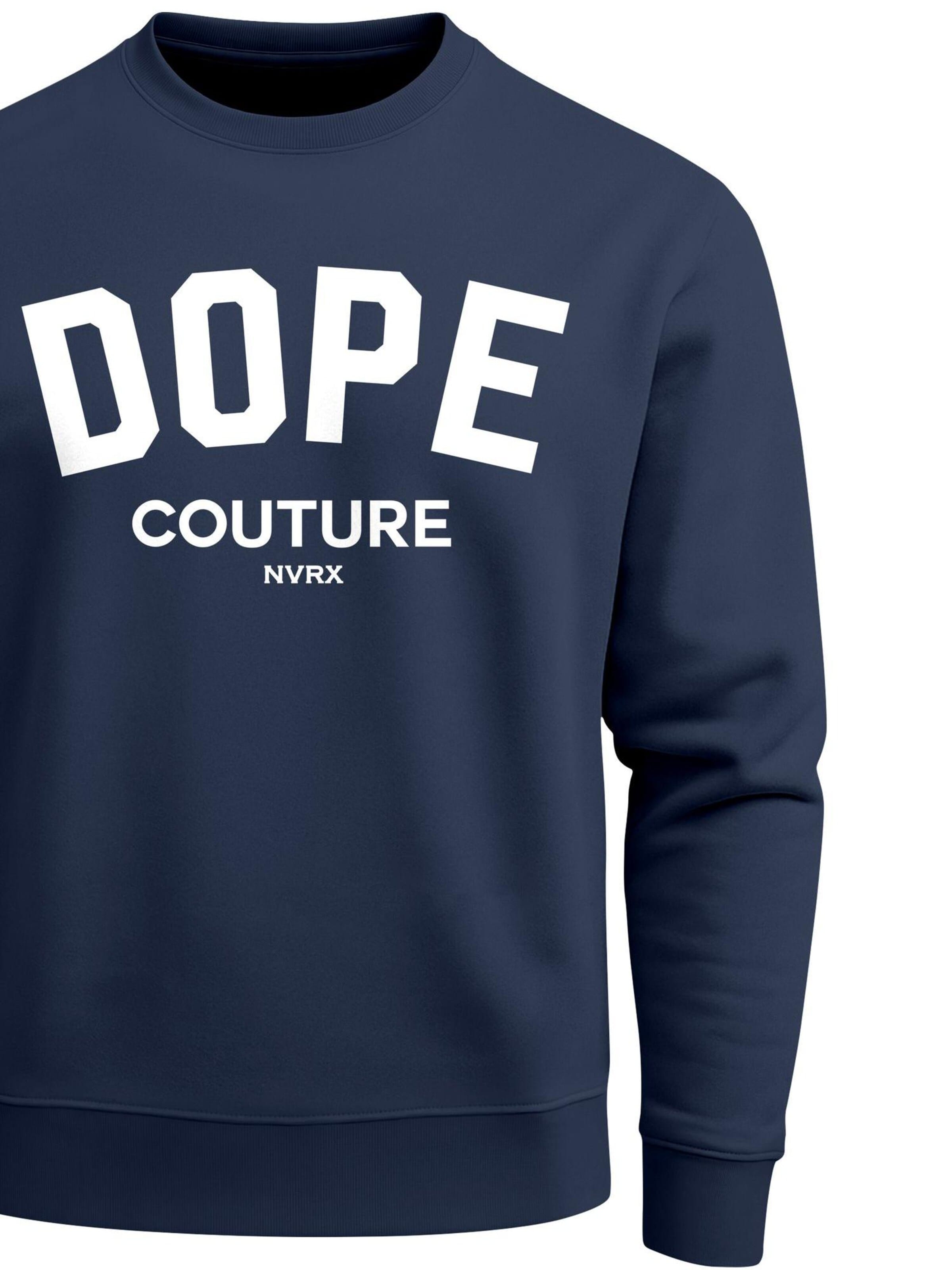 Neverless Sweatshirt 'Dope Couture' in Blue