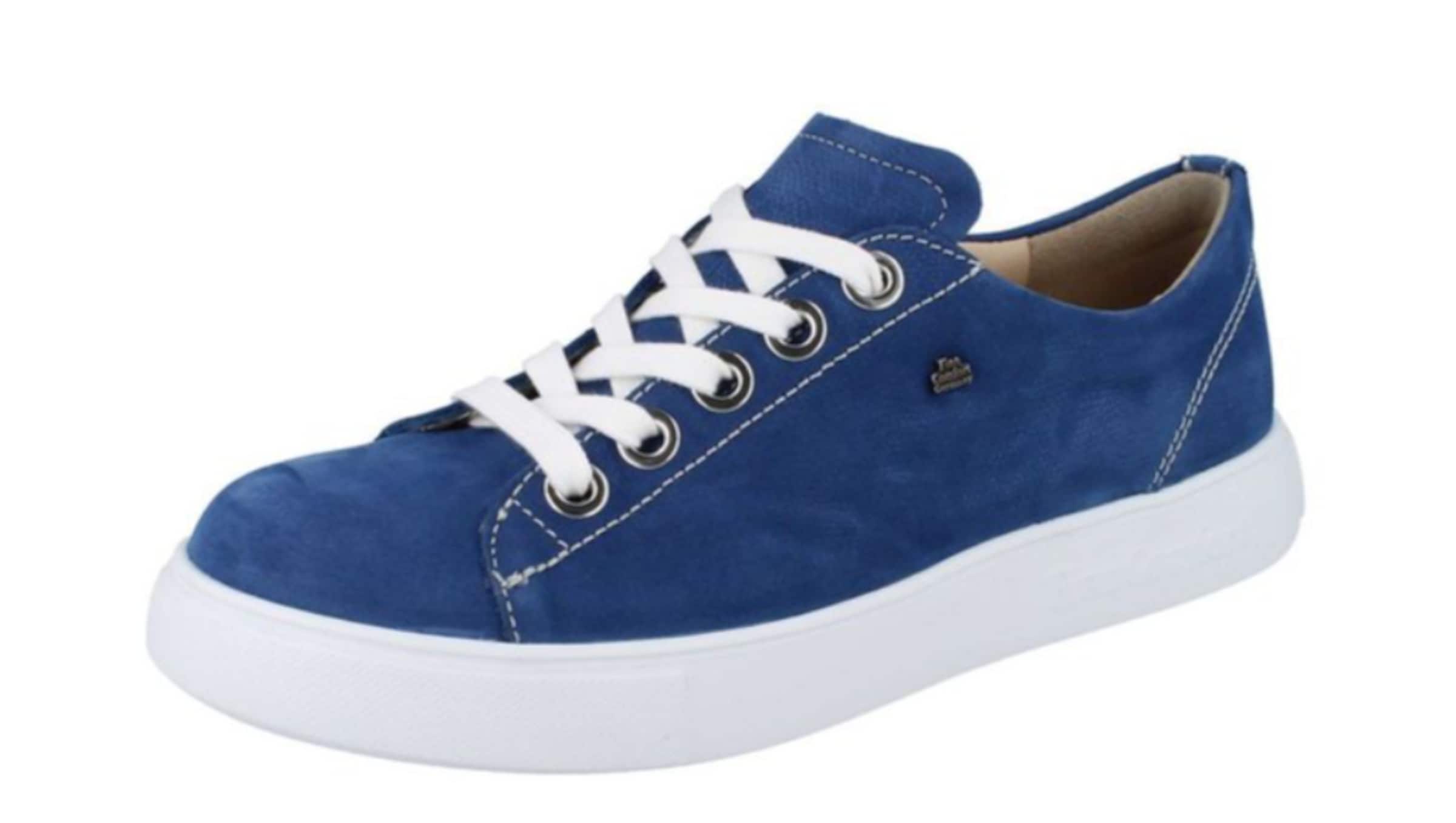 Finn Comfort Sneaker in Blau: Vorderseite
