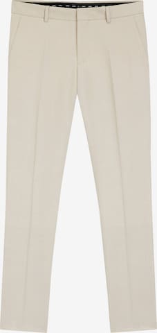 BOSS Slimfit Hose 'Genius' in Beige: Vorderseite