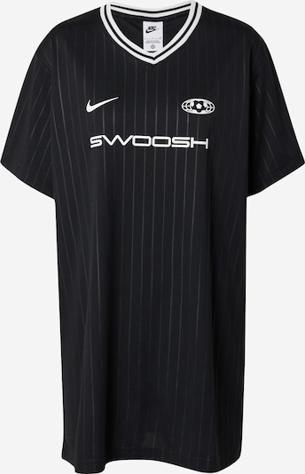 Nike Sportswear Kleid in schwarz / weiß, Produktansicht