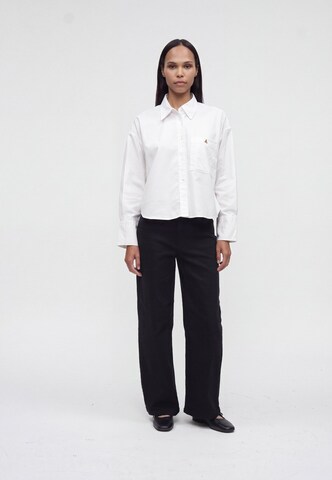 Camicia da donna di Gap Petite in bianco