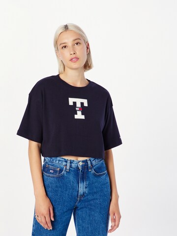 Tommy Jeans Shirt in Blue: front