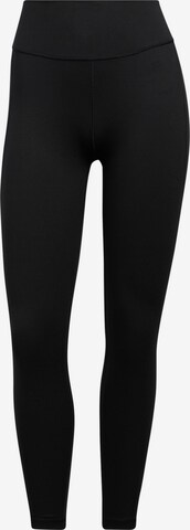 ADIDAS SPORTSWEAR Workout Pants 'Studio' in Black: front