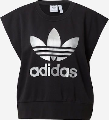 ADIDAS ORIGINALS Sweatshirt 'Big Logo' i svart