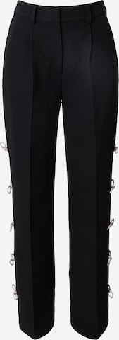 melns Hoermanseder Platas staras Klasiskas bikses: no priekšpuses